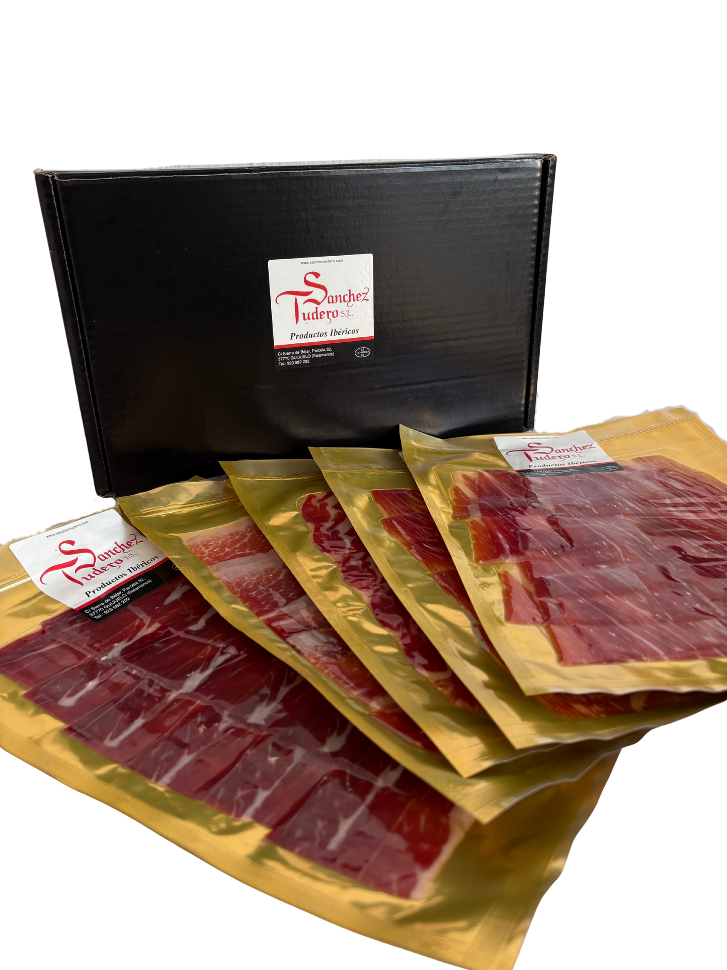 5 Sobres Jamón Ibérico Cebo 100gr